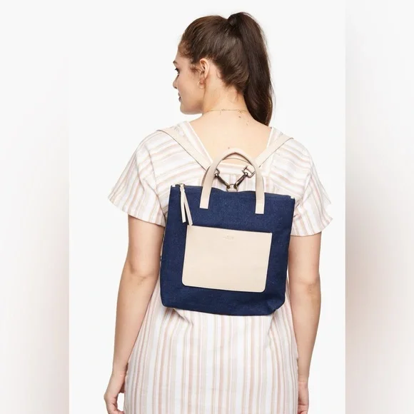 ABLE Abera Summer Backpack - Denim - Picture 2 of 13